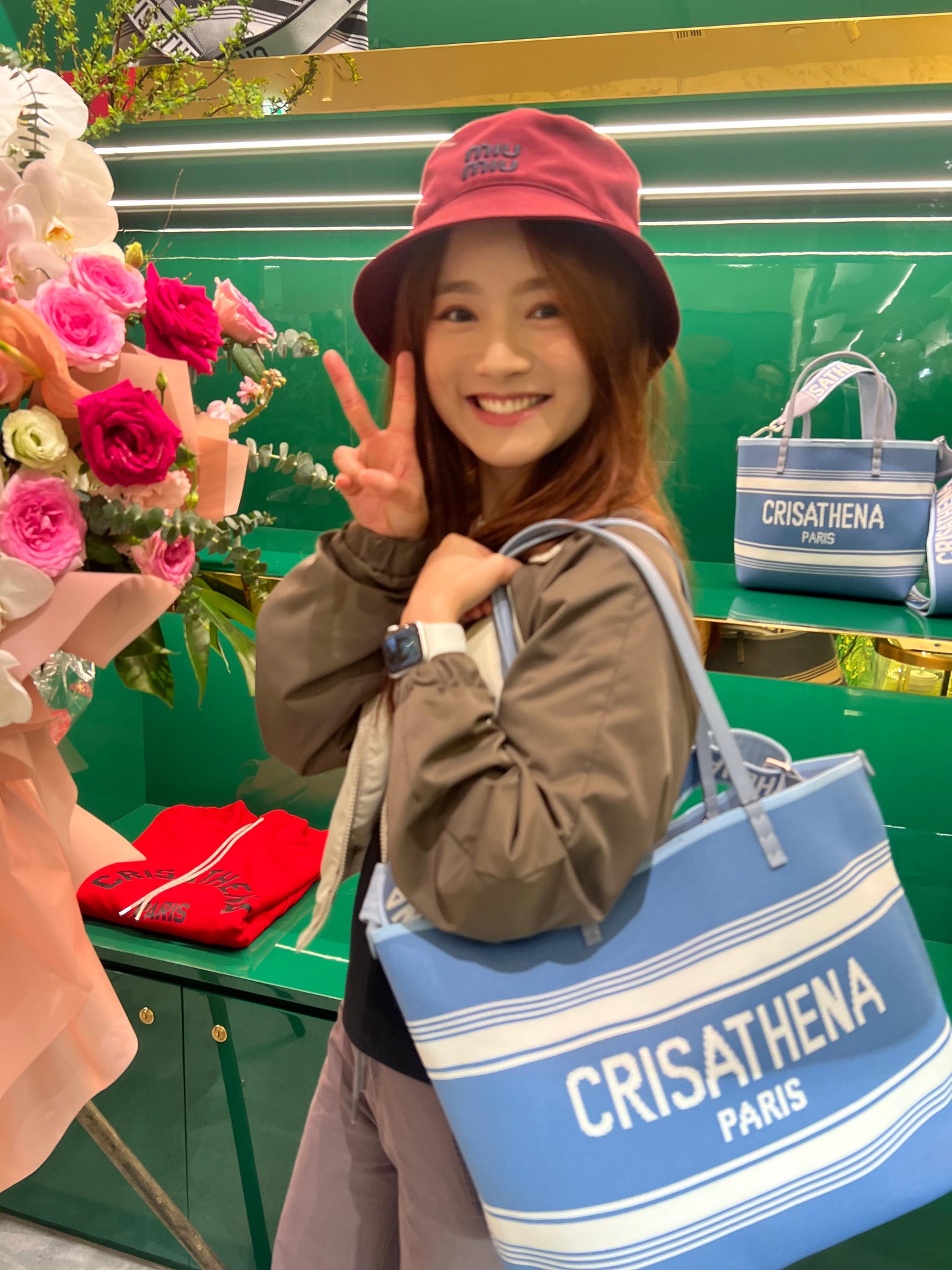 Crisathena Légèreté Large Tote Bag【SM164】