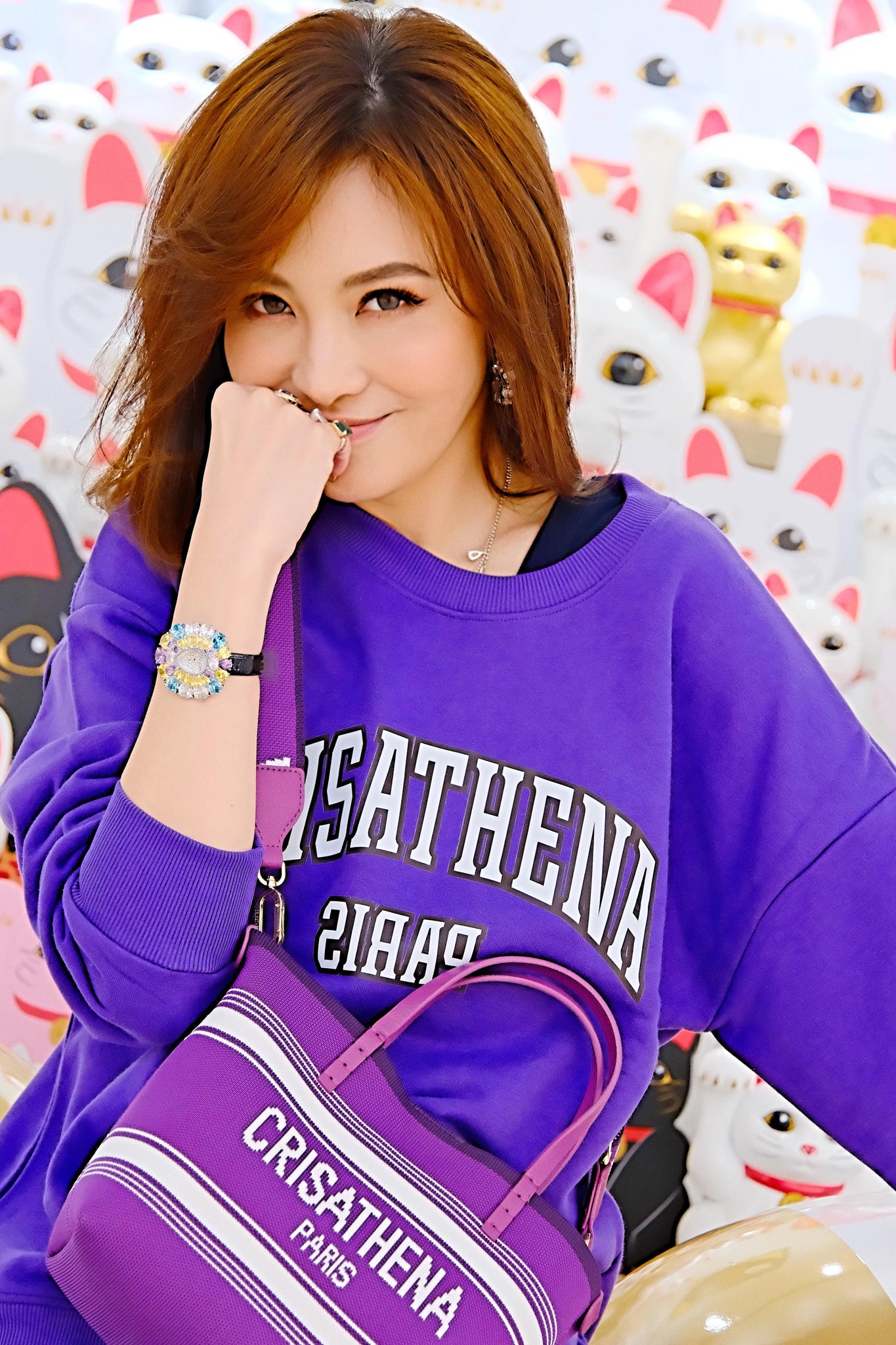 Crisathena Légèreté Small Tote Bag【SM165】