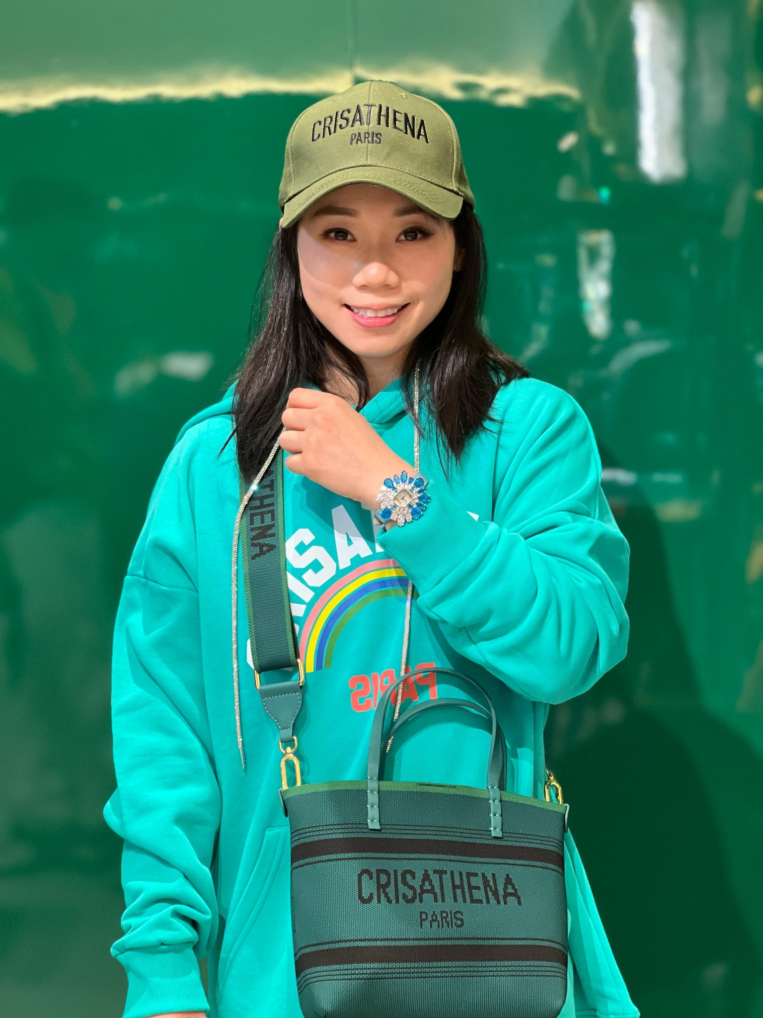 Crisathena Paris Large Characters Hat【SM187】