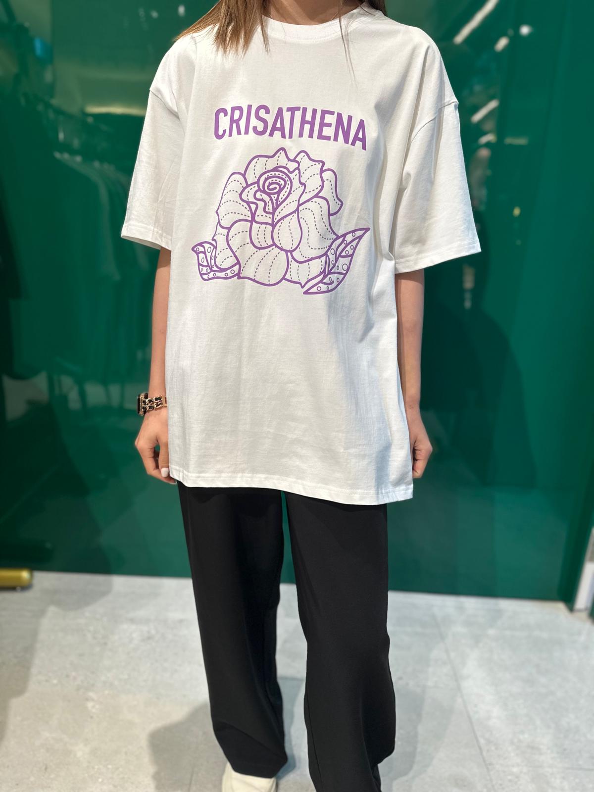 Crisathena Flower T-shirt【SS021】