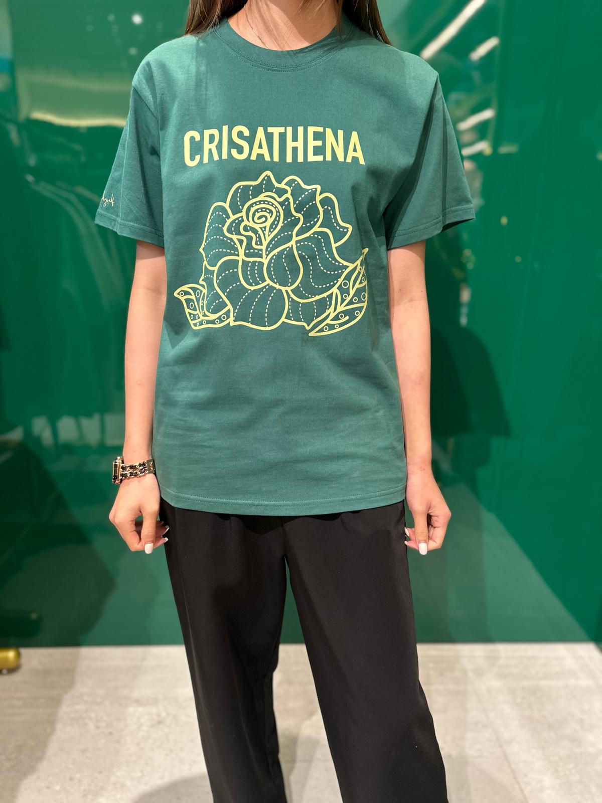 Crisathena Flower T-shirt【SS021】