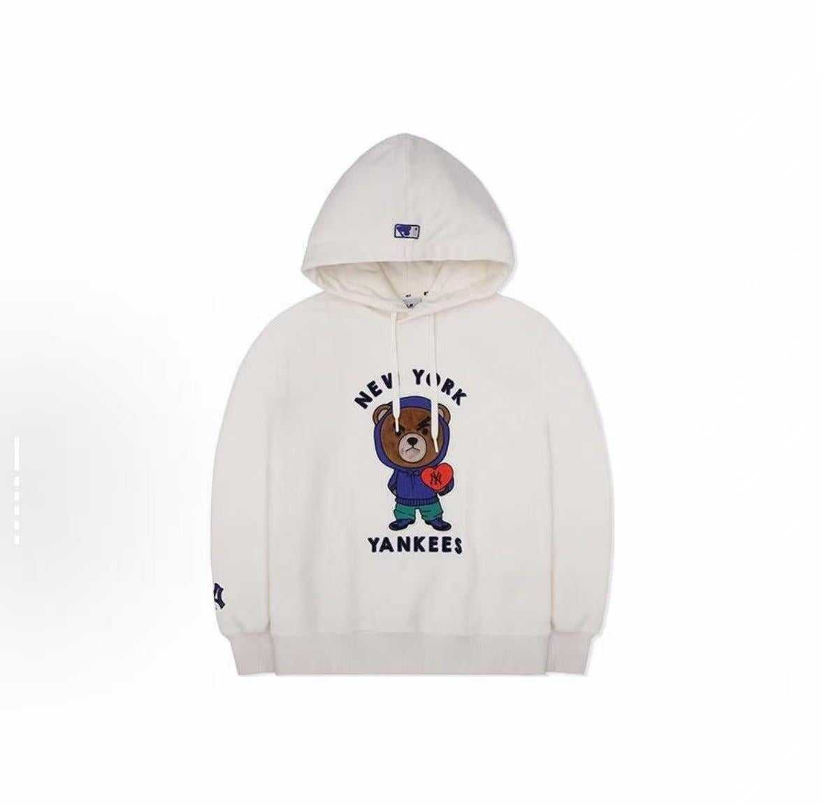 韓國 MLB Mega Bear Heavyweight Mega Overfit Hoodie NY【MB025】