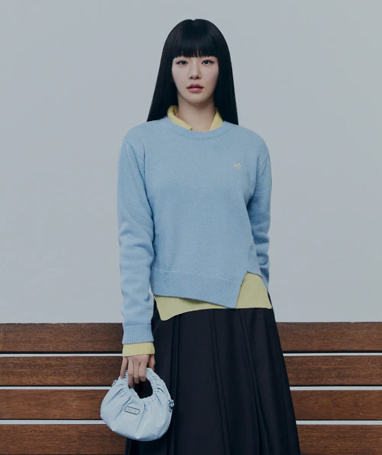 韓國 Satur Scrunchie Mini Tote & Cross Bag【SR034】