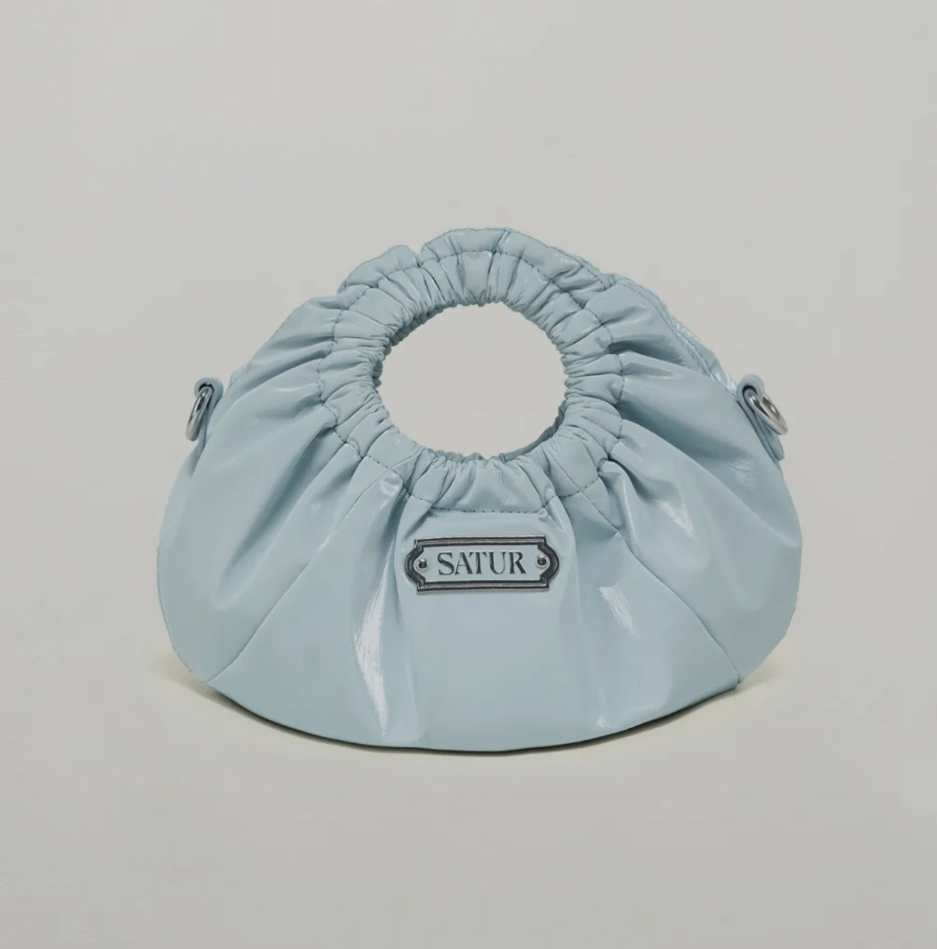 韓國 Satur Scrunchie Mini Tote & Cross Bag【SR034】