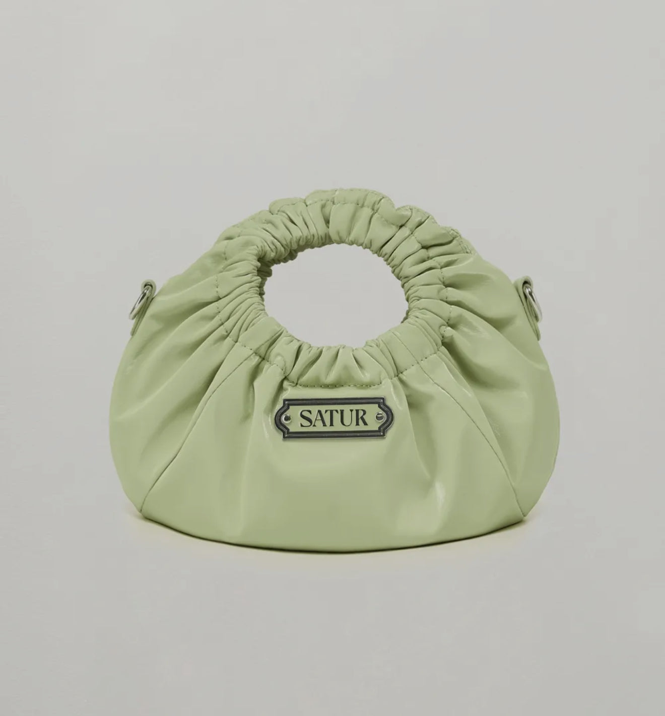 韓國 Satur Scrunchie Mini Tote & Cross Bag【SR034】