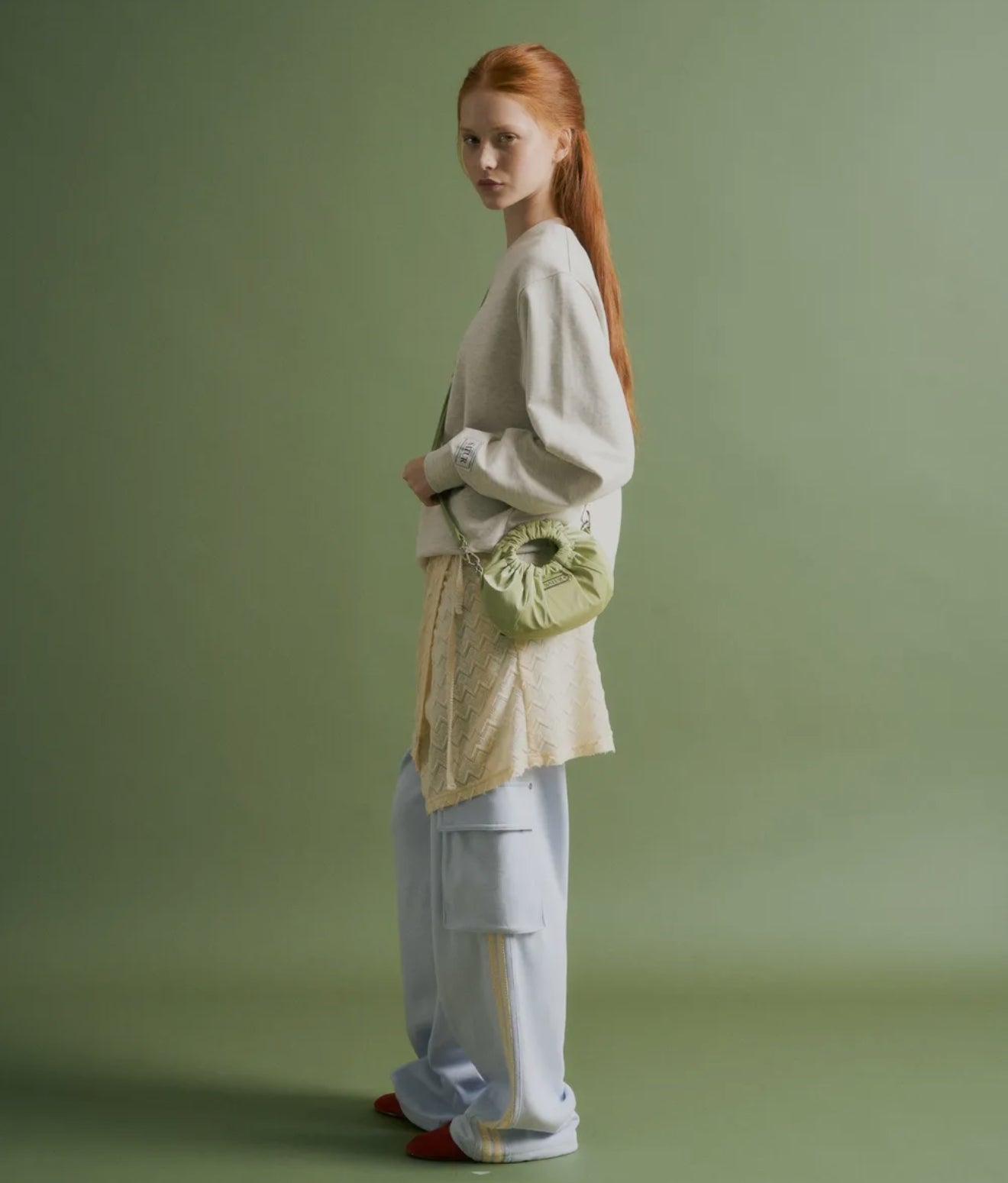 韓國 Satur Scrunchie Mini Tote & Cross Bag【SR034】