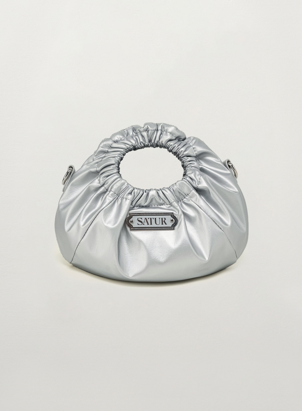 韓國 Satur Scrunchie Mini Tote & Cross Bag【SR034】