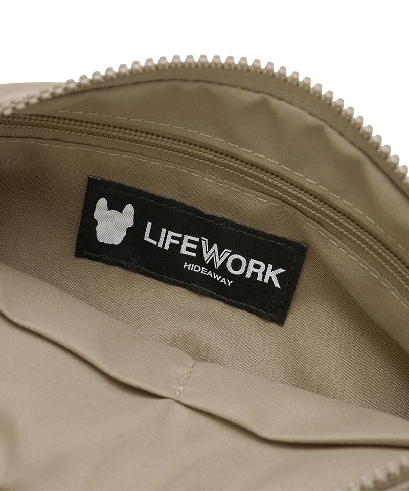 韓國 Lifework Zipper Dart Crossbody Bag【SC123】