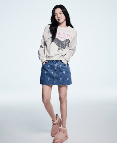 韓國 Mardi Mercredi SWEATSHIRT RAGLAN DDANJI【MM091】 - Image