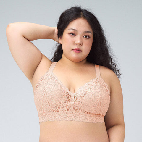 Comfort Lab Oversized Floral Single-Layer Bralette【LL020】