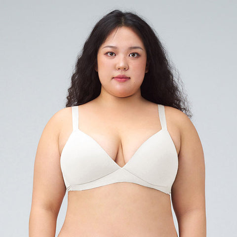 Comfort Lab Plus Size Modal Basic Bralette【LL024】