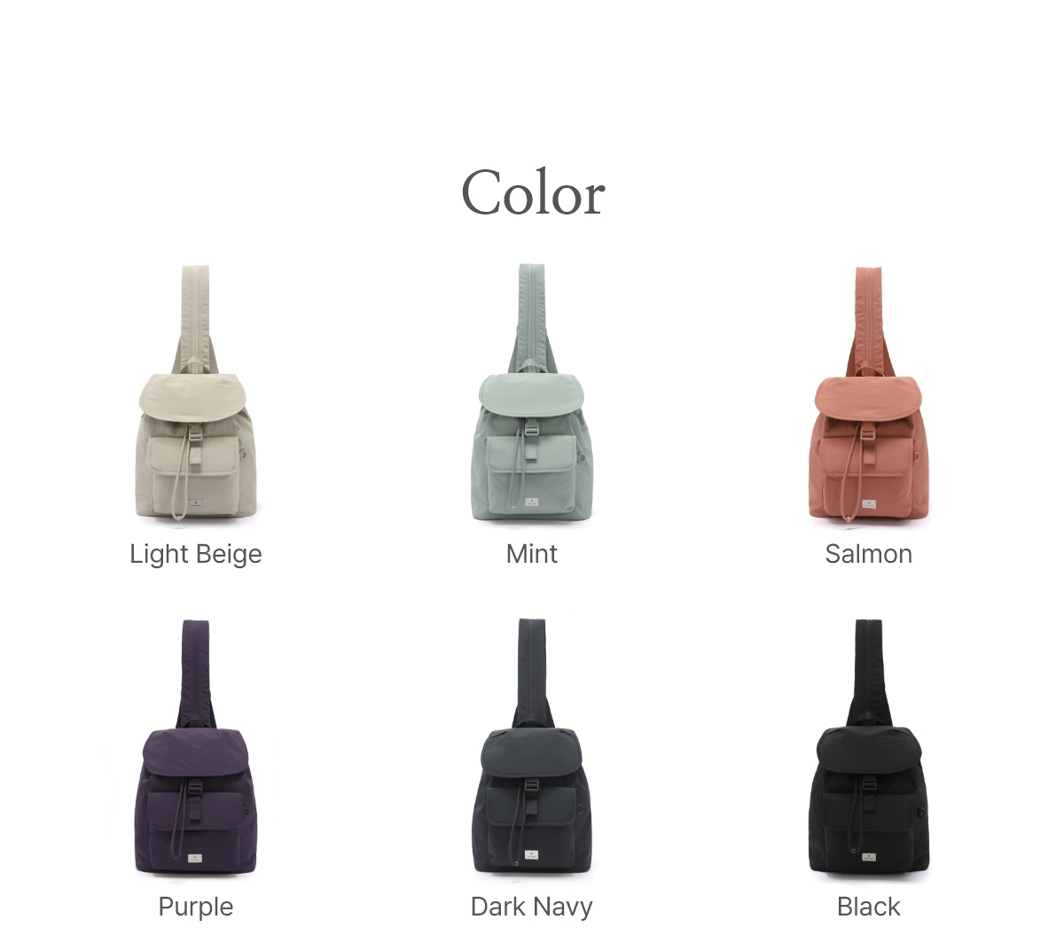 韓國 Snowpeak Camp Mini Backpack【SN016】