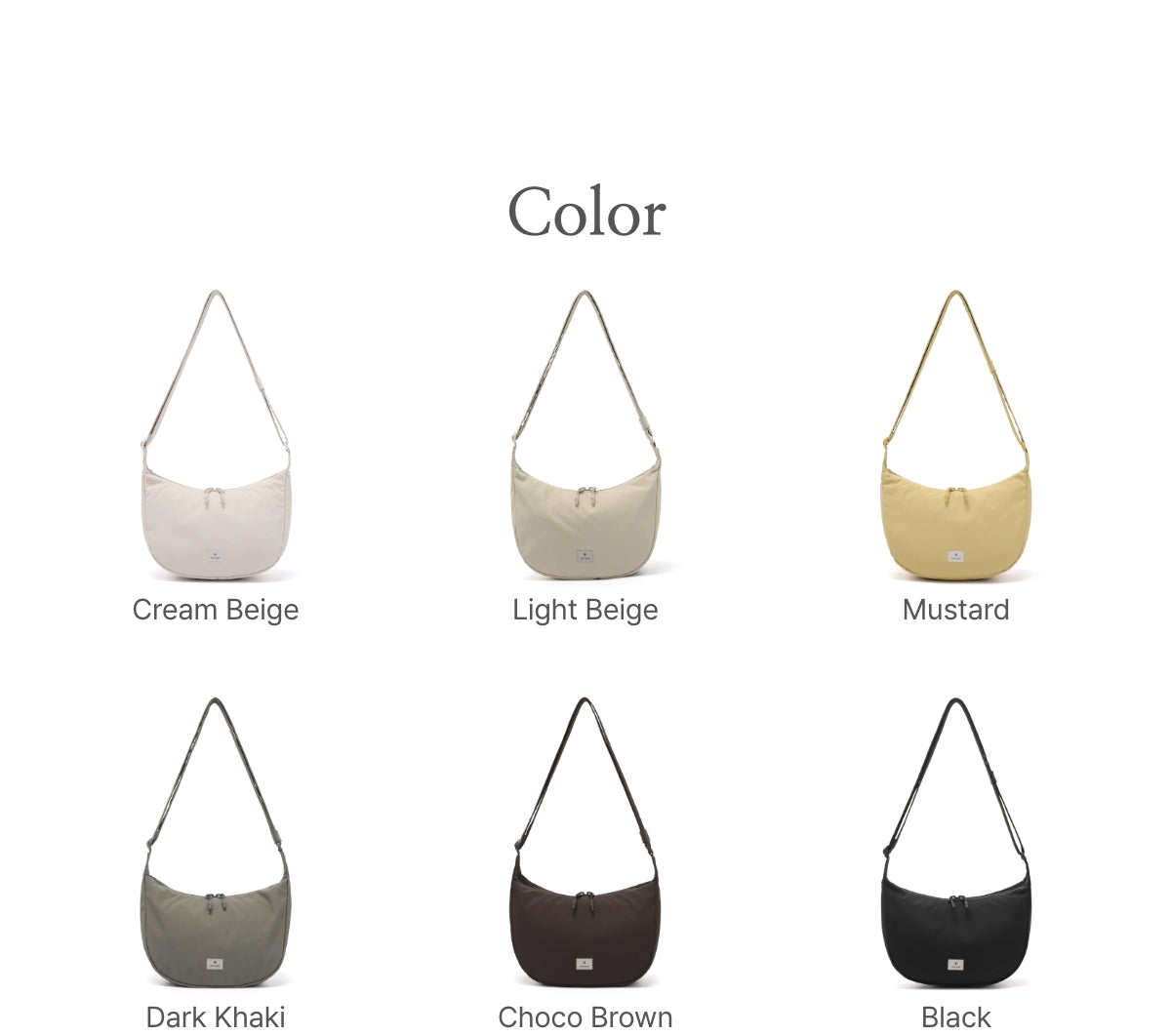 韓國 Snowpeak Softwill Small Hobo Bag【SN018】