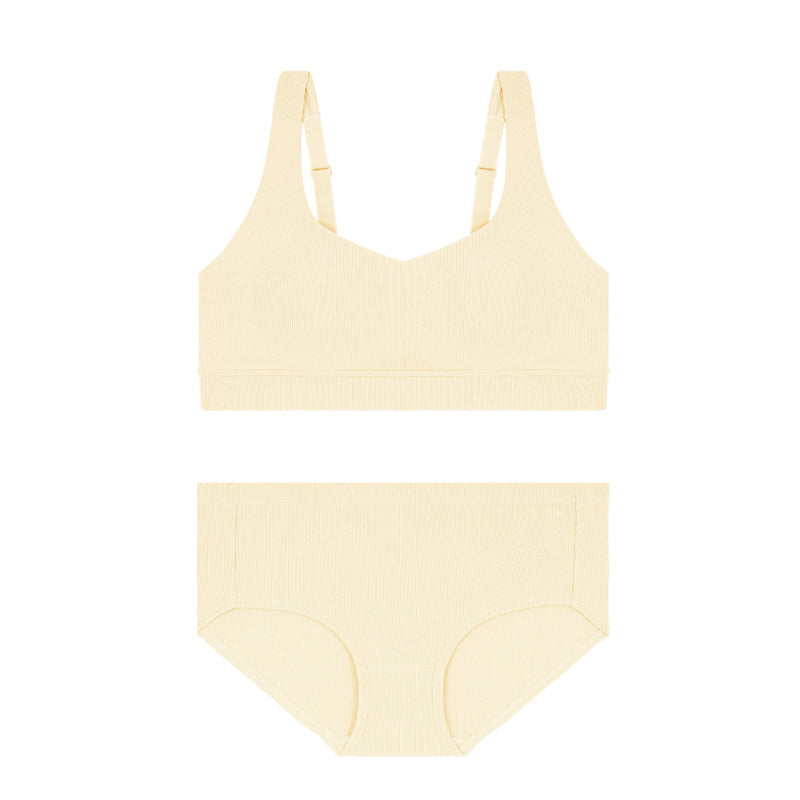 Comfort Lab Big Size Ribbed Soft Bra Top【LL028】