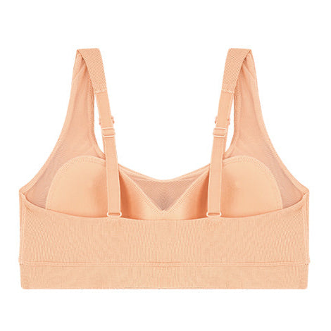 Comfort Lab Big Size Ribbed Soft Bra Top【LL028】