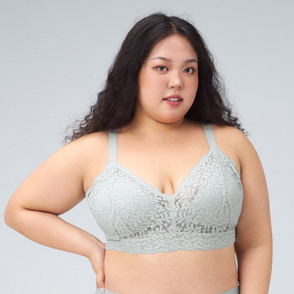 Comfort Lab Oversized Floral Single-Layer Bralette【LL020】