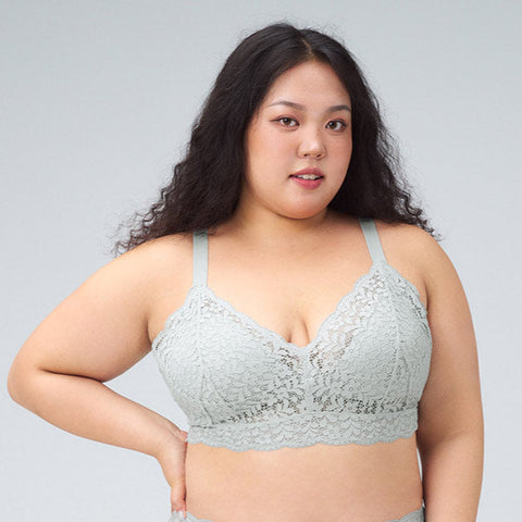 Comfort Lab Oversized Floral Single-Layer Bralette【LL020】