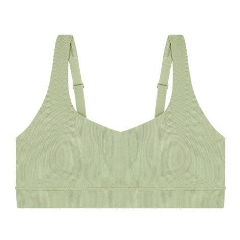 Comfort Lab Big Size Ribbed Soft Bra Top【LL028】