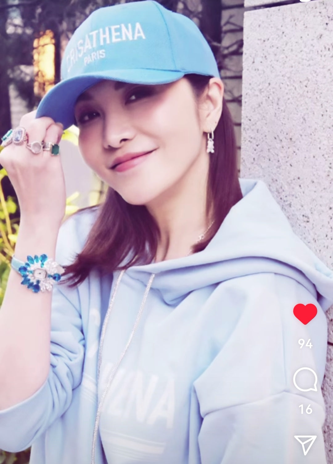 Crisathena Paris Large Characters Hat【SM187】