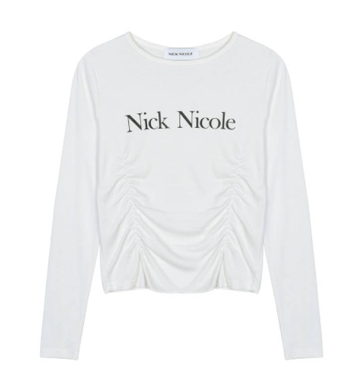 韓國 Nick Nicole PINTUCK SHIRRING TOP【NN120】
