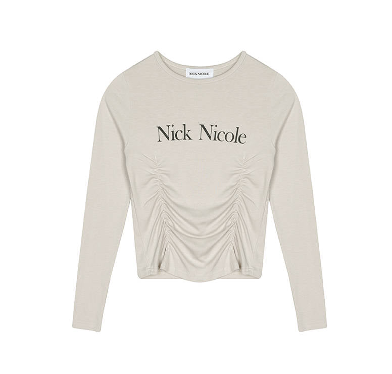 韓國 Nick Nicole PINTUCK SHIRRING TOP【NN120】