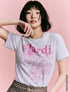 韓國 Mardi Mercredi SLIM TSHIRT TRIPLE FLOWER【MM008】 - STT Mall HK 靚太網購