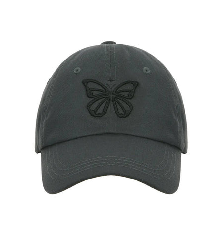 韓國 Nick Nicole VINTAGE BUTTERFLY BLINK BALL CAP【NN007】 - Image