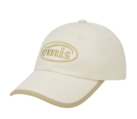 韓國 EMIS Beige Trimming Ball Cap【ES004】 - Image