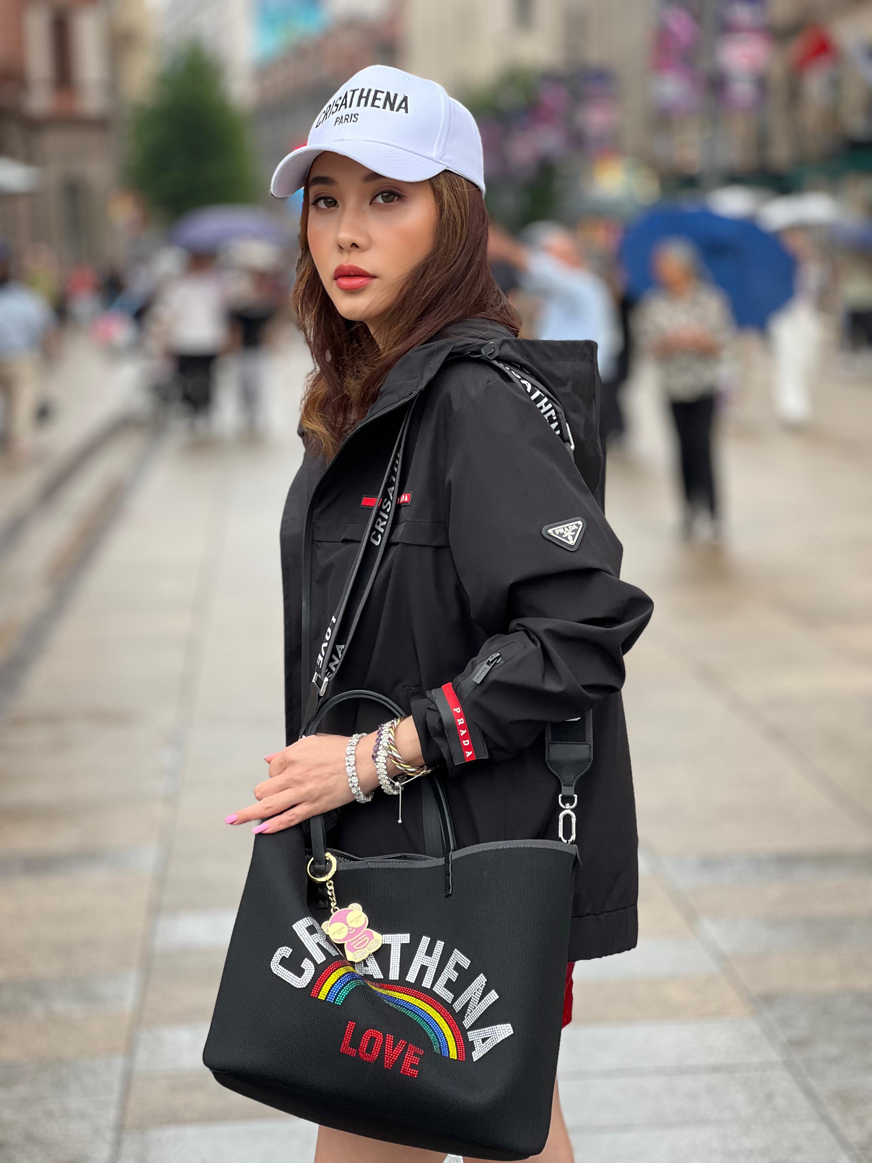 Crisathena Glam RainBow Love Small Tote Bag【SS071】