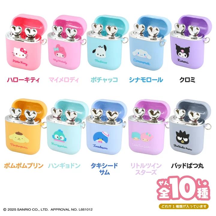 日本新出 Sanrio 盲盒 有色唇彩 唇膏 兒童化妝品 <全10種> 【SM104】