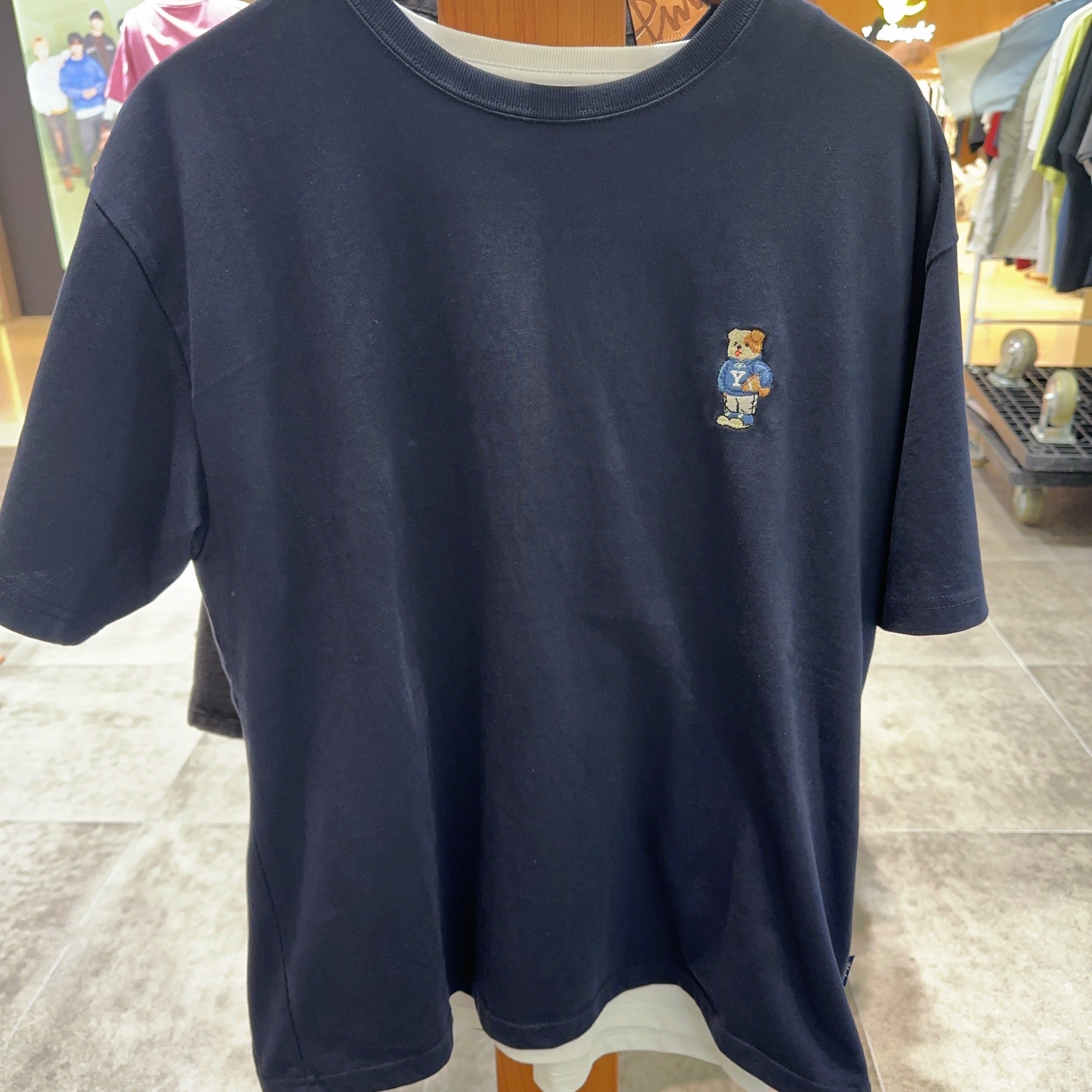 韓國 Yale 2 Pack Embroidered Dan T-Shirt【YA004】