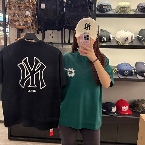 韓國 New Era MLB San Francisco Giants Line Logo T-Shirt【NE128】