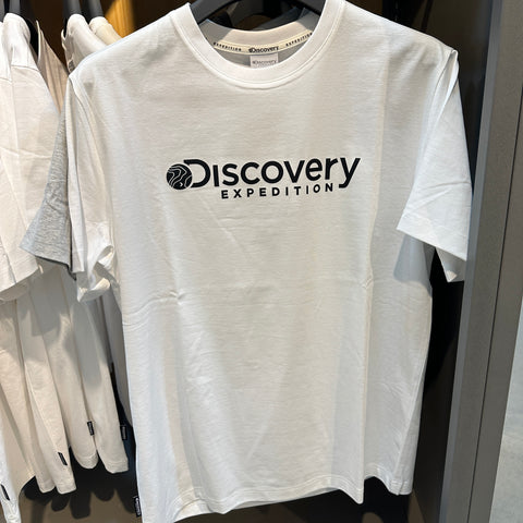 韓國 Discovery Men's Fresh Event Cool Logan Big Logo Short Sleeve T-Shirt【DY153】 - Image