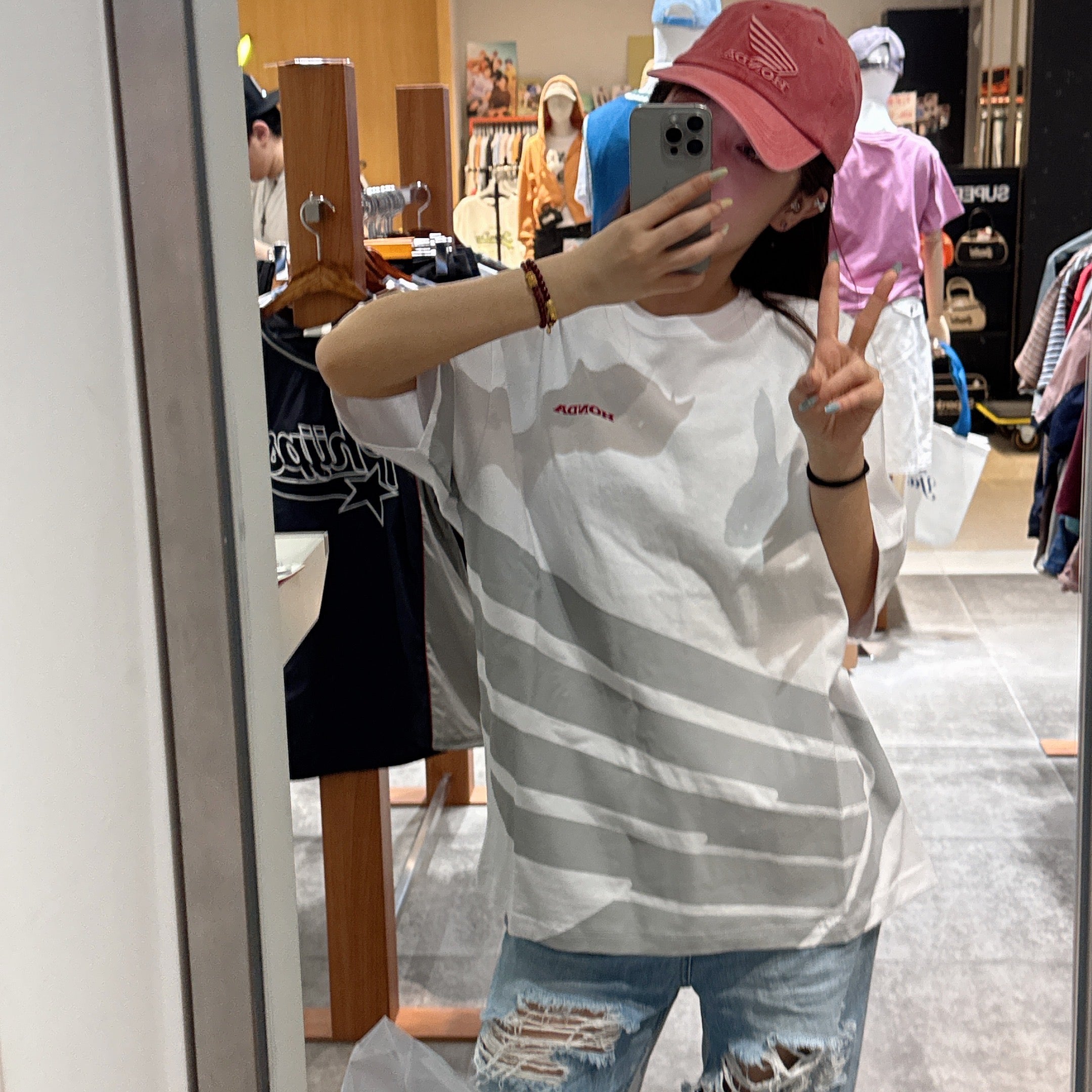 韓國 Honda Big Wing Logo T-shirt【HO007】