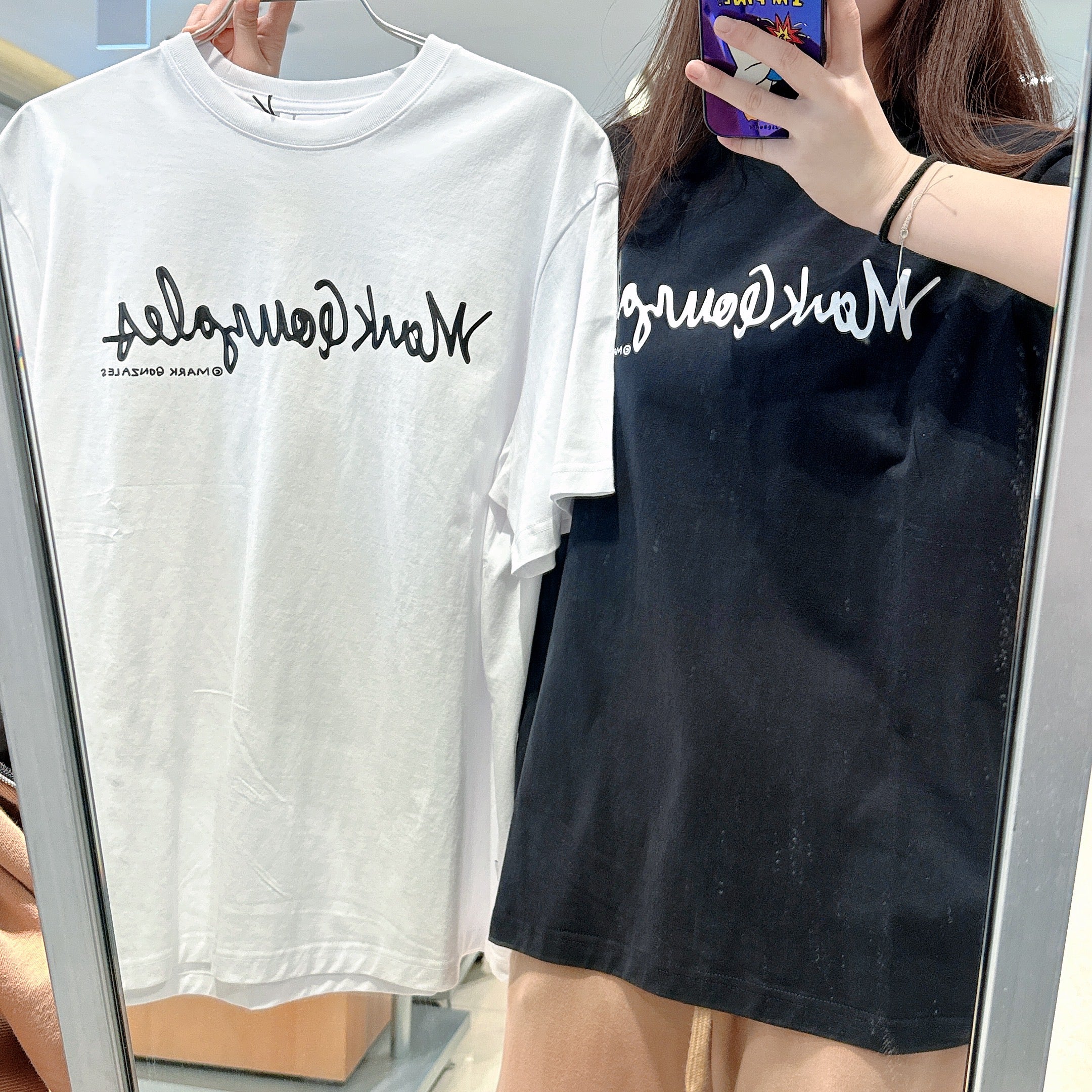 韓國 Mark Gonzales Sign Logo Short Sleeve T-Shirt【MG231】