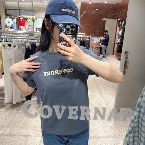 韓國 Covernat Women's Cooper Logo T-Shirt【CO171】