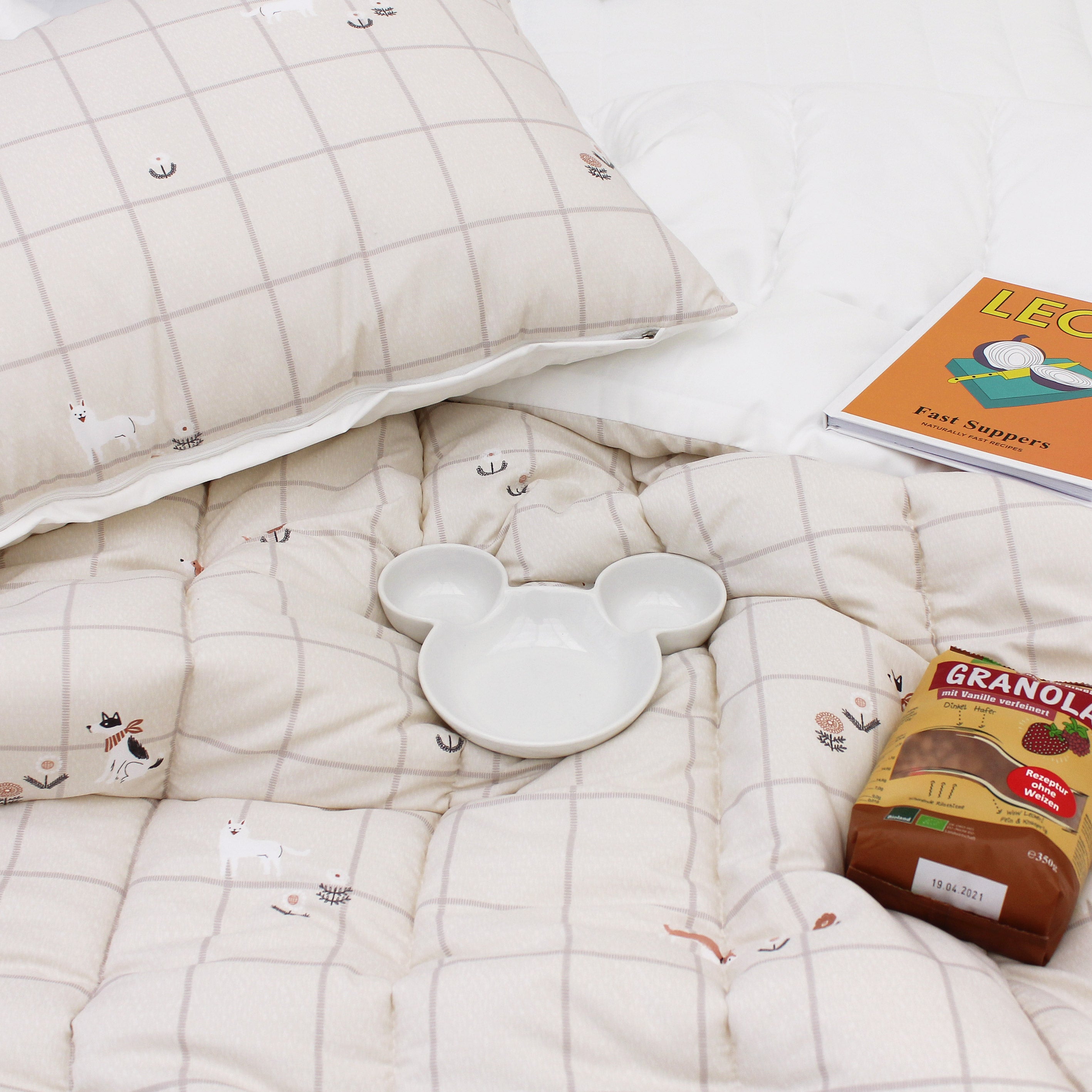 韓國 格紋散步萌萌犬【SM405】