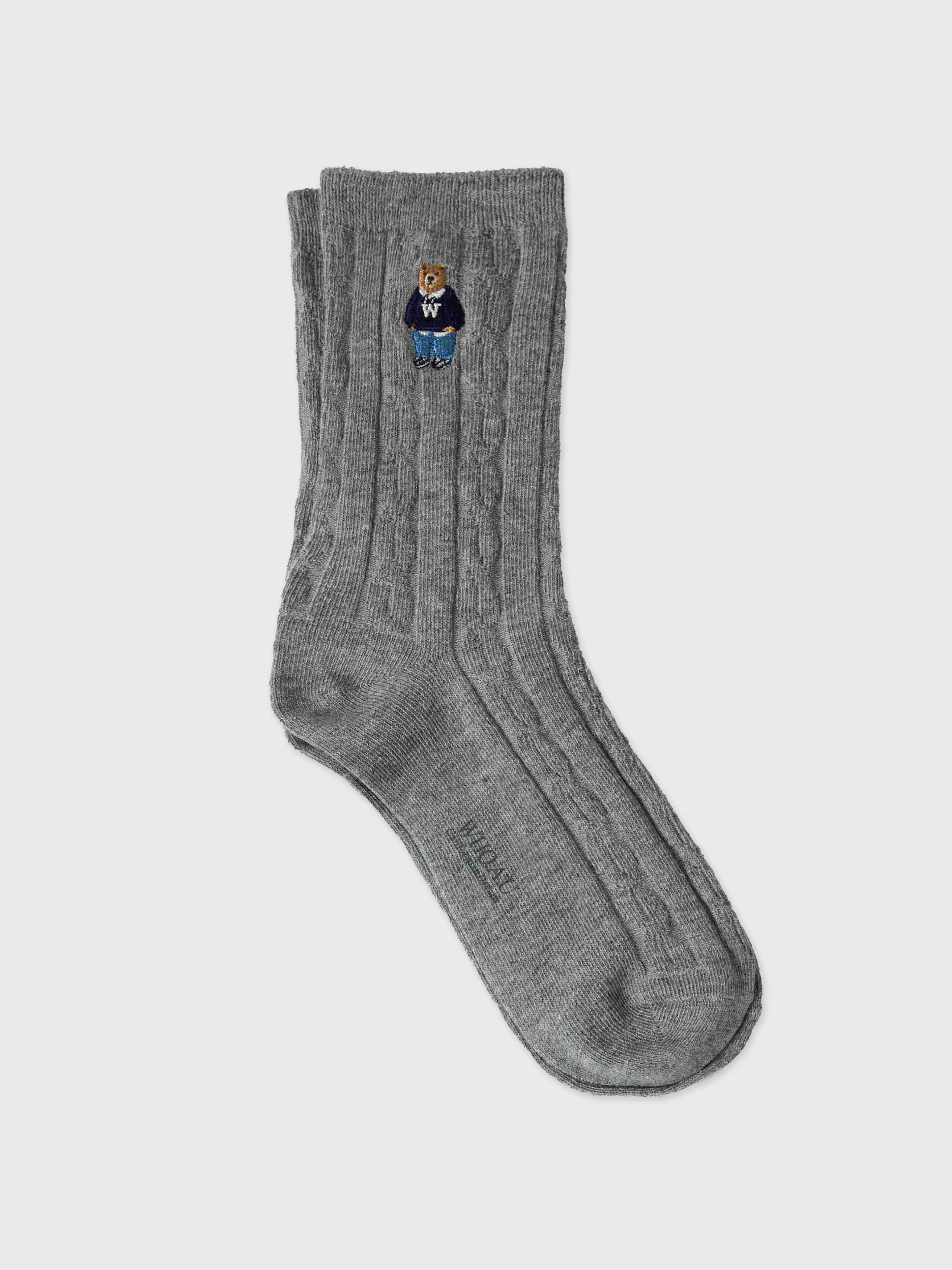 韓國 Who.A.U Steve Cable Socks【WA216】