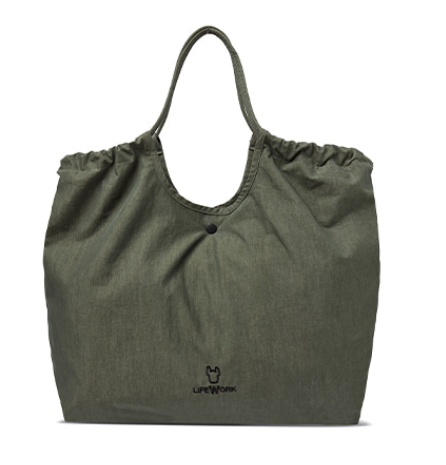韓國 LifeWork Big shirring tote bag【LW115】