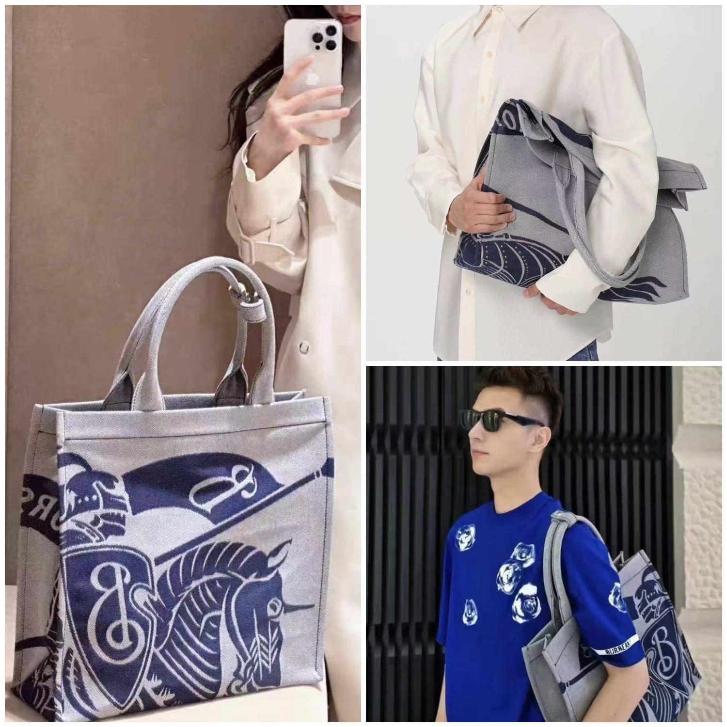 BurberrySmall Horse Rider Tote Bag 【YS96】 訂金$1,000 總售價 $6480