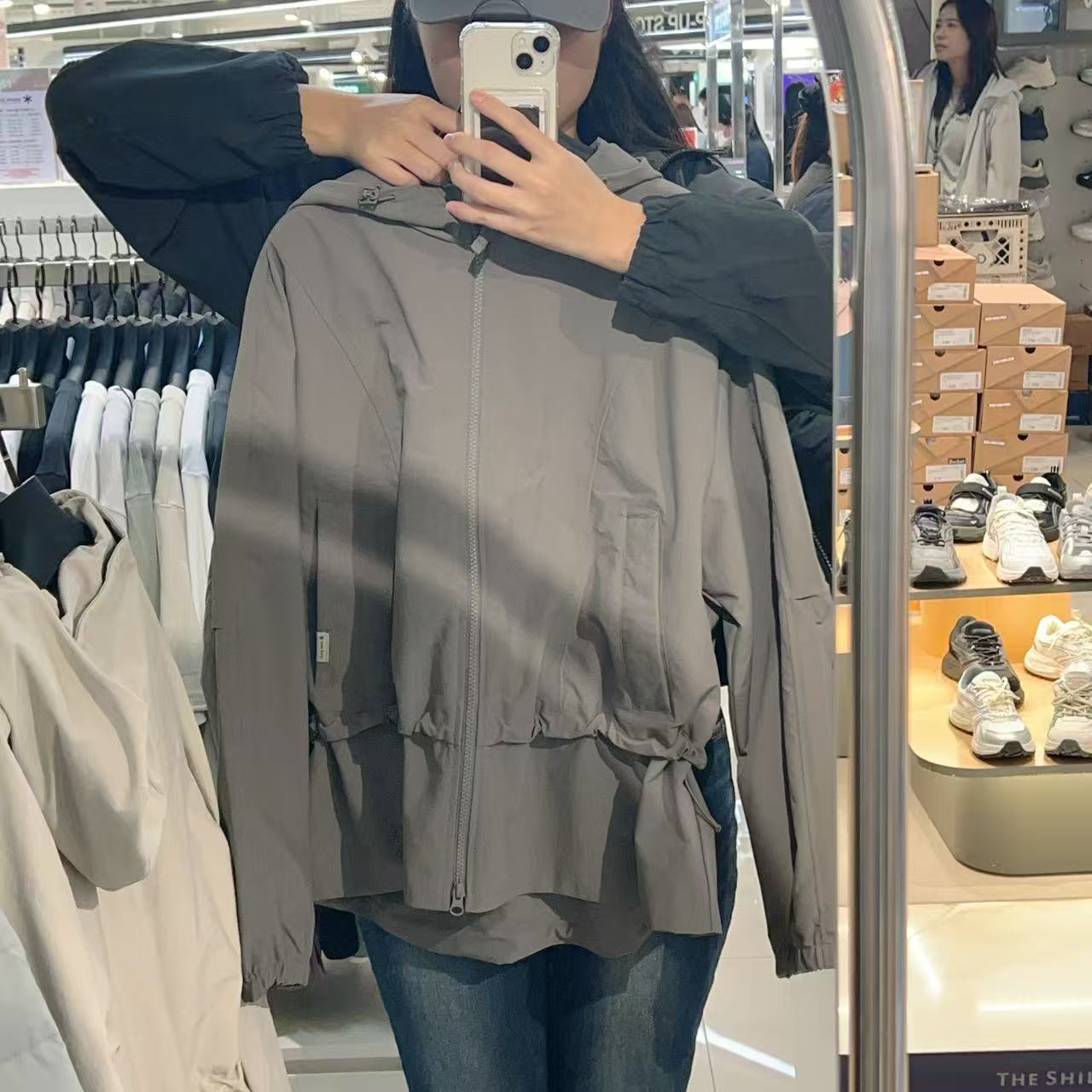 韓國 Snowpeak Rina Women's Hooded Windbreaker【SN054】