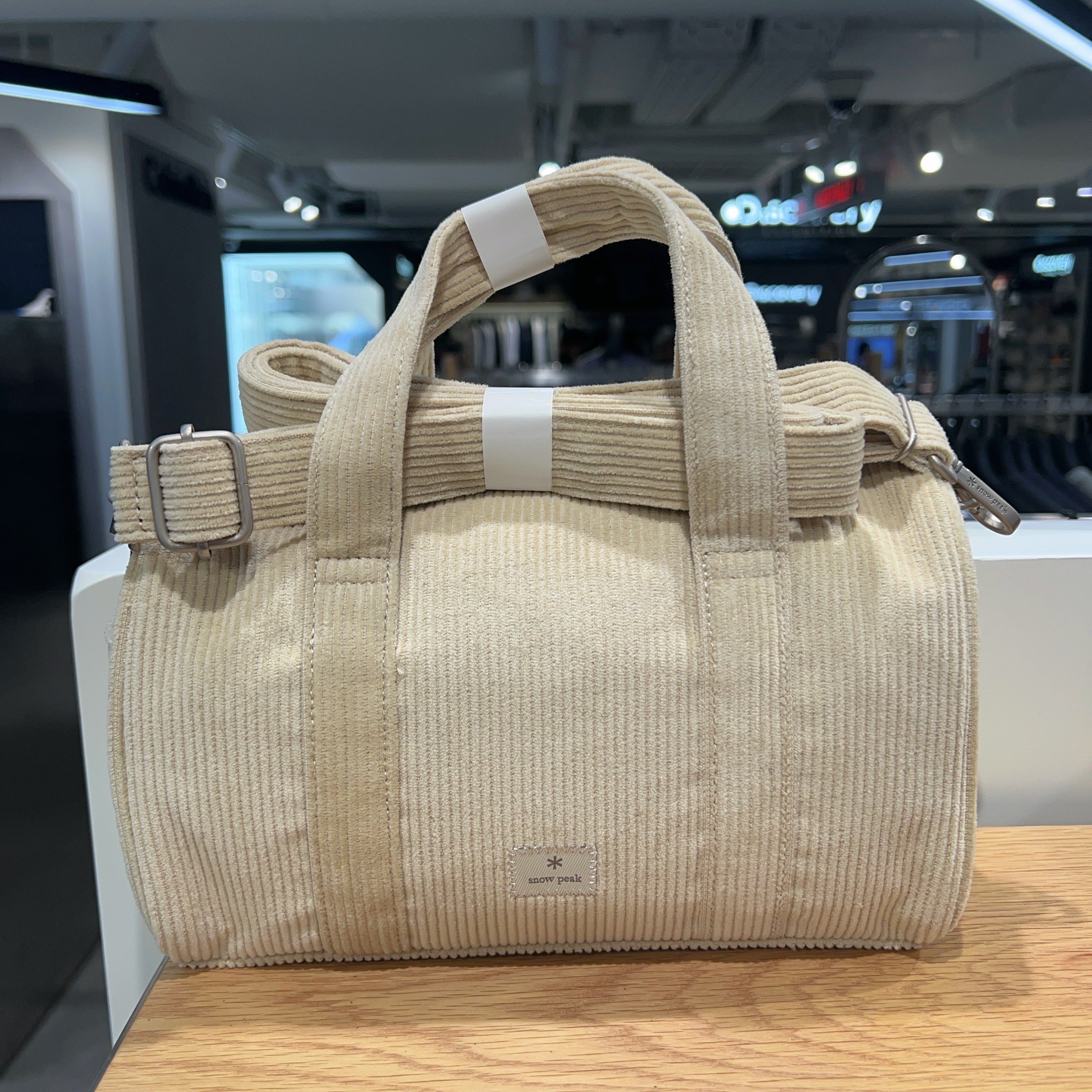 韓國 Snowpeak Corduroy Bowling Bag【SN005】