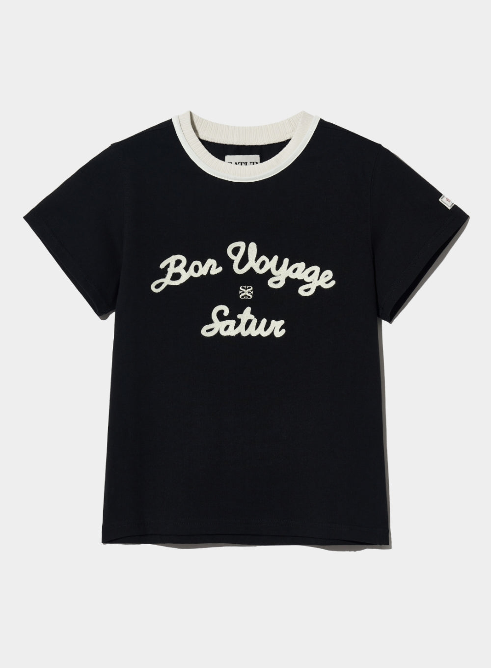韓國 Satur (W) Satur Logo Voyage T-Shirt【SR008】