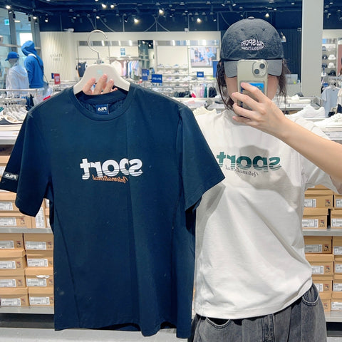 韓國 FILA Graphic Print Cut Cool T-Shirt【FA297】