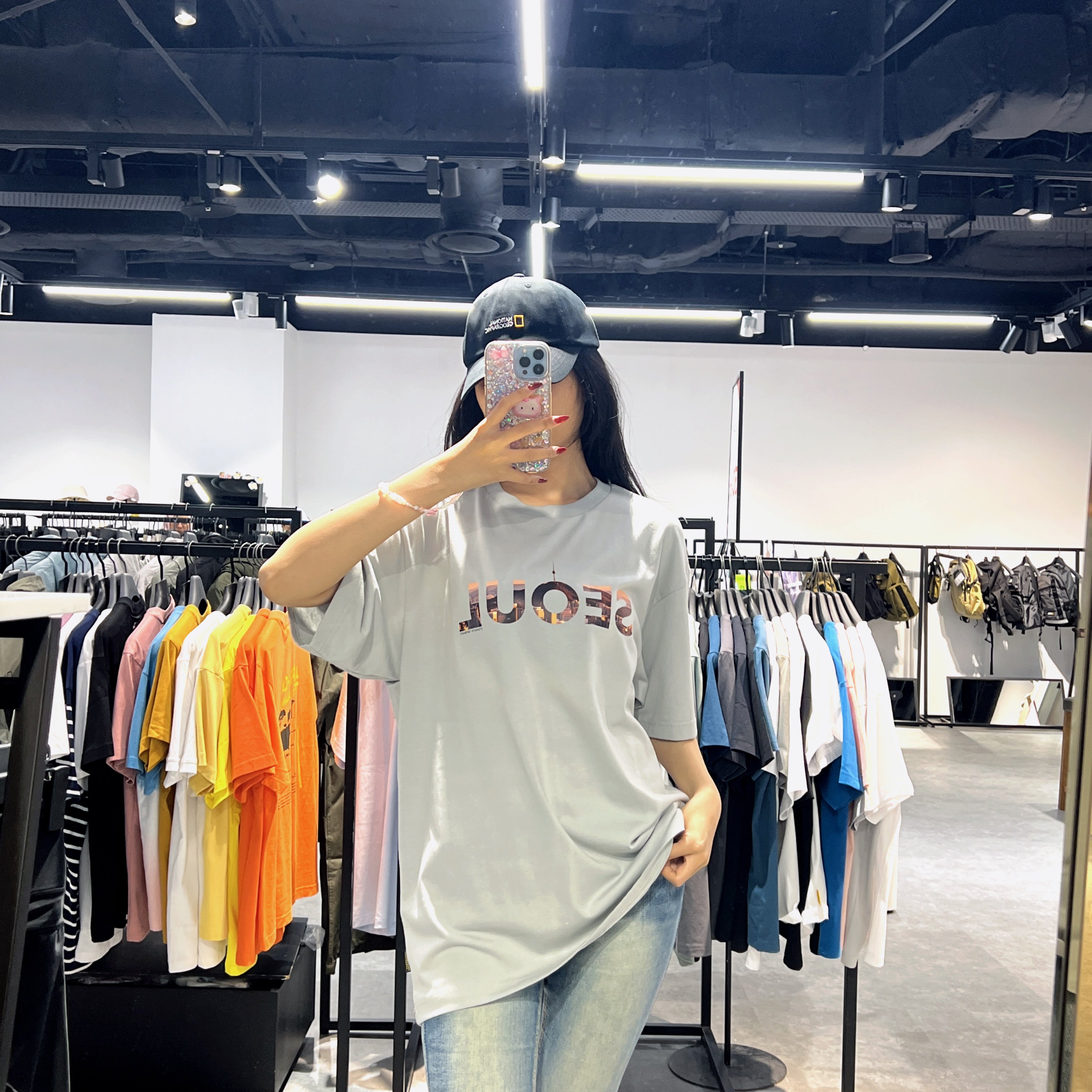 韓國 National Geographic Unisex NGOA Urban City H/T-Shirt【NG647】