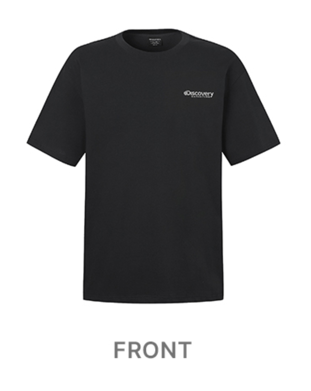 韓國 Discovery Fresh Event Line Graphic Short Sleeve T-Shirt【DY039】
