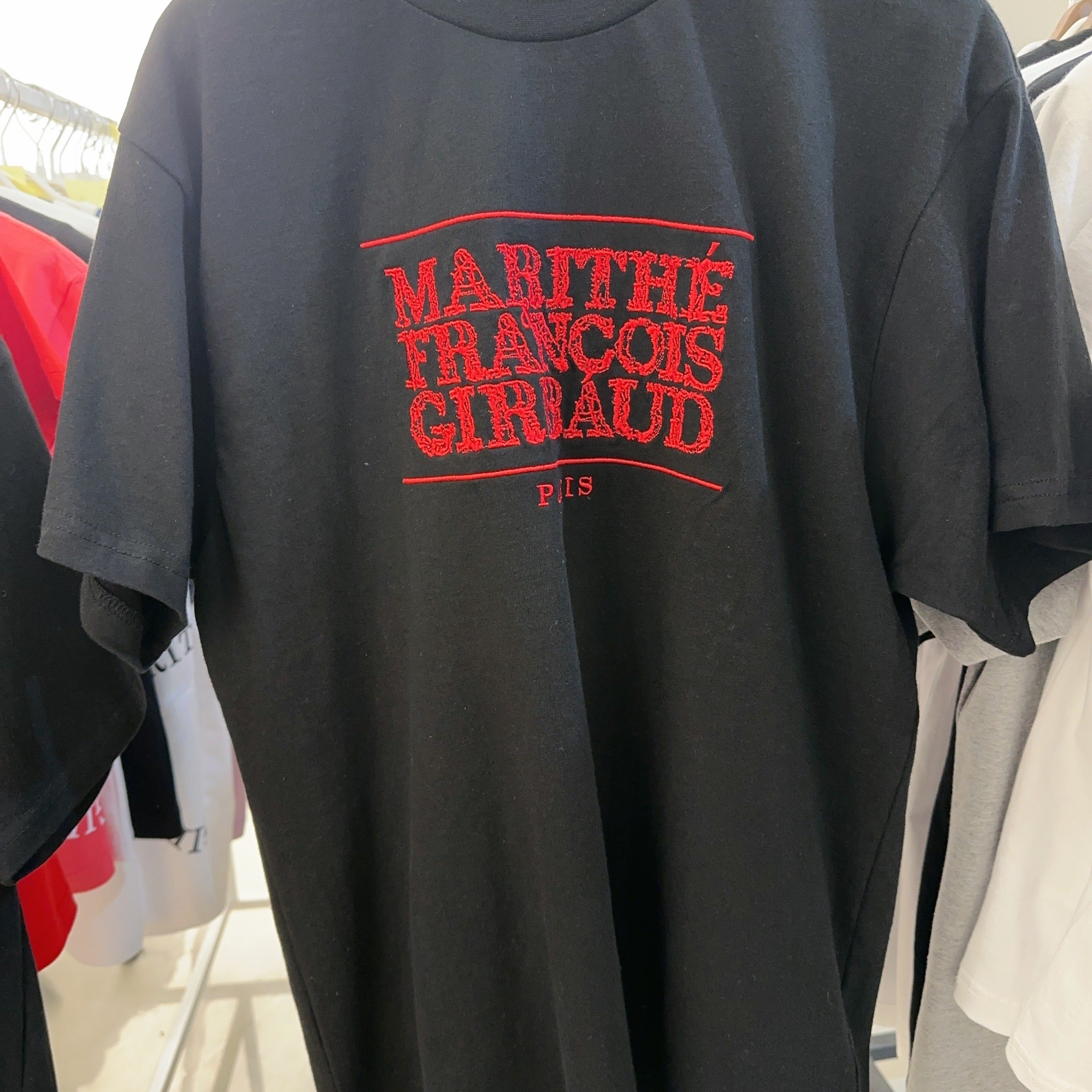 韓國 Marithe Francois Girbaud 刺繡款 UNISEX T-SHIRTS (獨家款)【MF552】