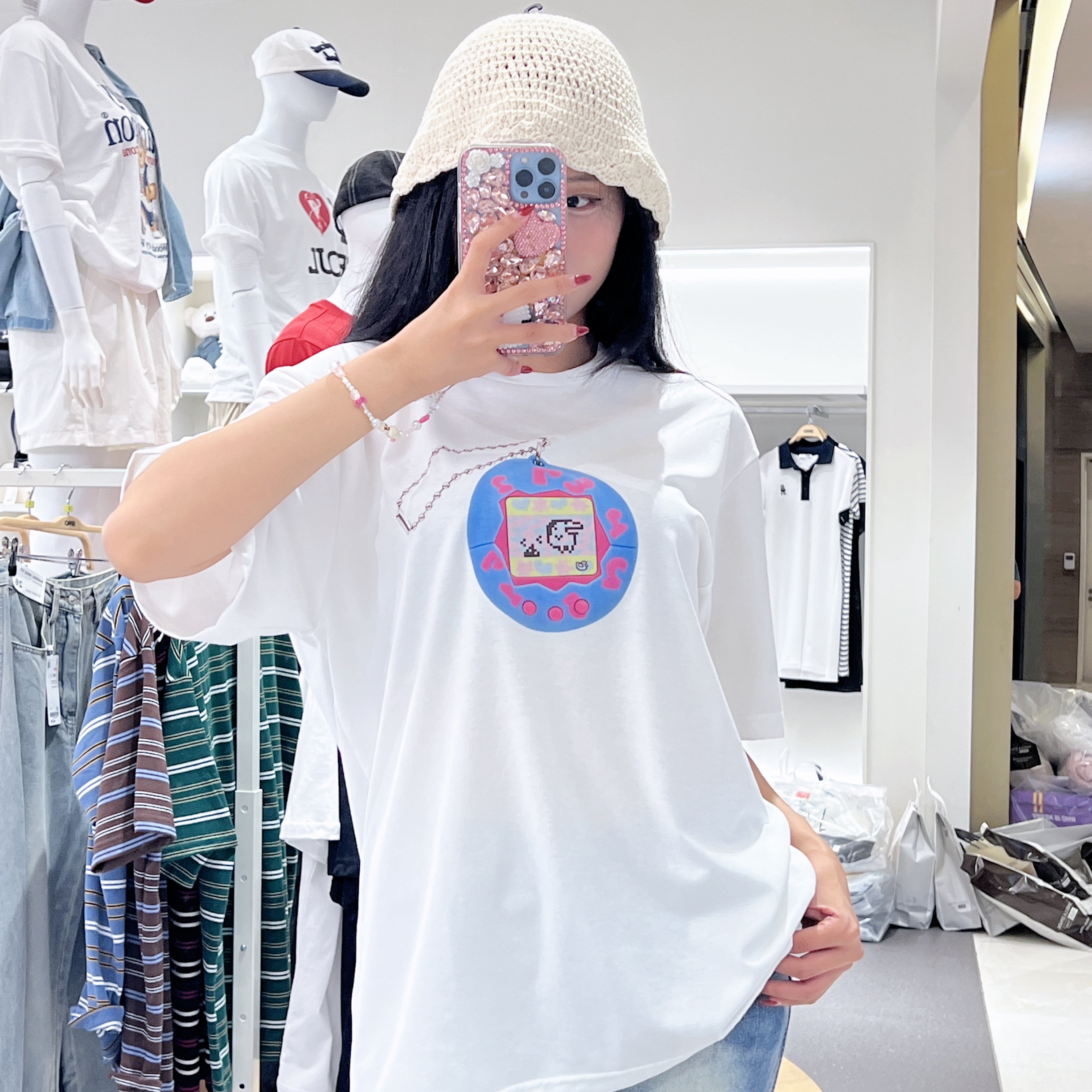 韓國 SPAO Short sleeve T-shirt【SP175】