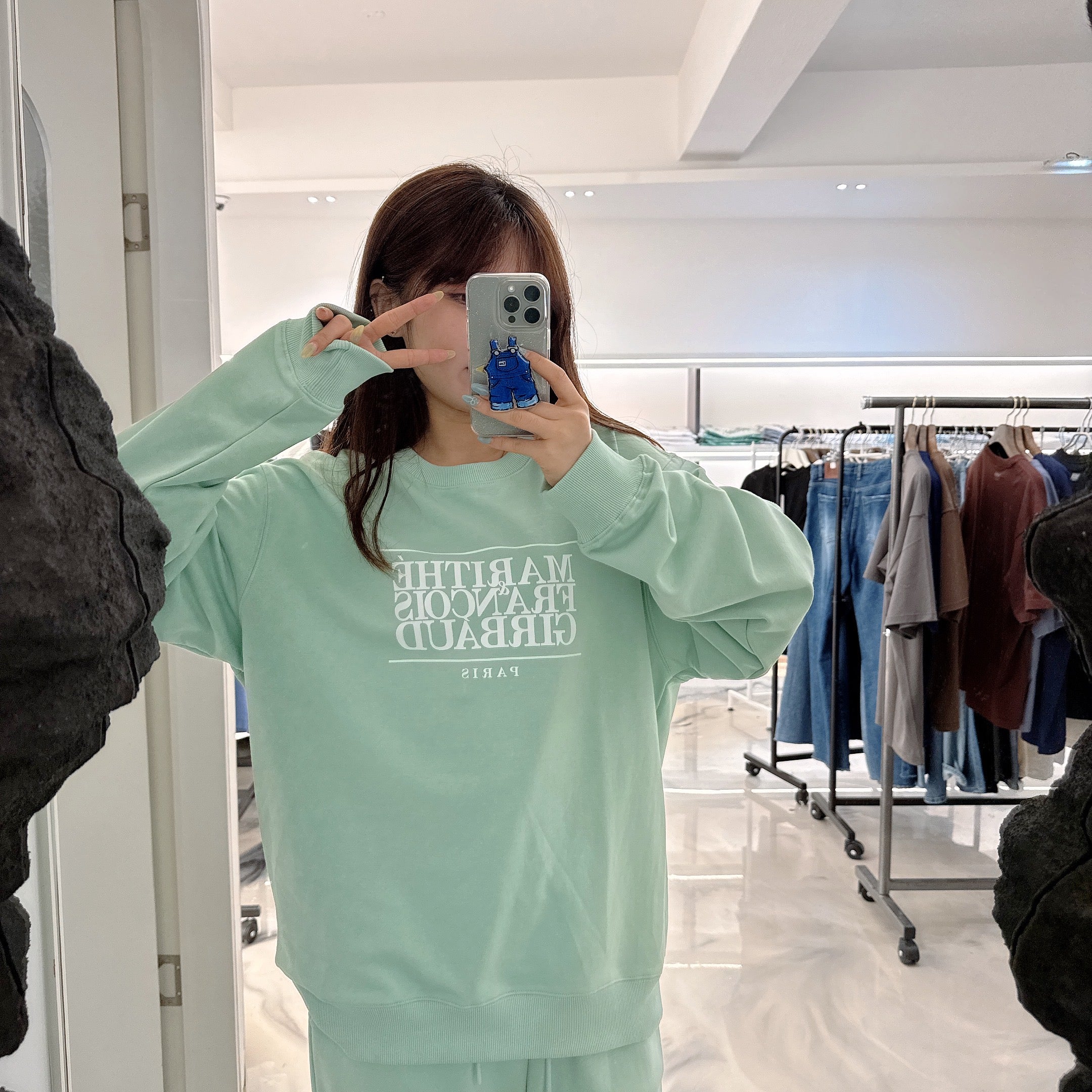 韓國 Marithe Francois Girbaud Unisex training top (獨家款)【MF538】