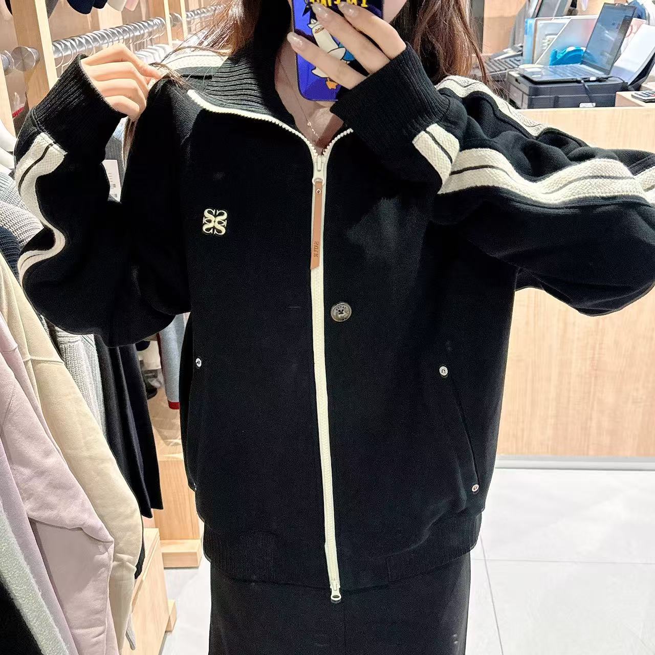 韓國 Satur Lawton All Day Track Zip-Up Jacket【SR133】